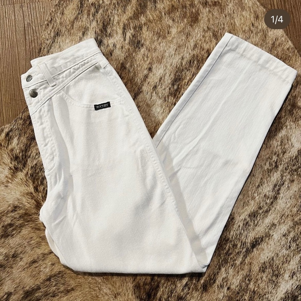 Pure white Rockies